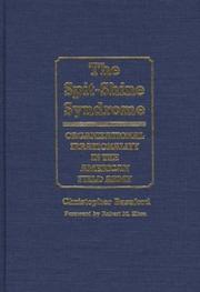Cover of: The Spit-Shine Syndrome: Organizational Irrationality in the American Field Army (Contributions in Military Studies)
