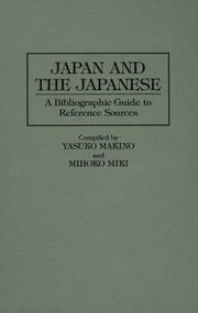 Japan and the Japanese by Yasuko Makino