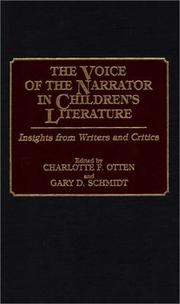 Cover of: The Voice of the Narrator in Children