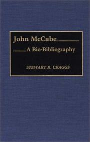 Cover of: John McCabe: a bio-bibliography