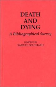 Cover of: Death and dying: a bibliographical survey