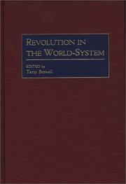 Cover of: Revolution in the World-System: (Contributions in Economics and Economic History)