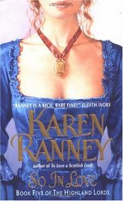 Cover of: So in love | Karen Ranney