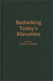 Cover of: Rethinking today's minorities