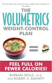 Cover of: The Volumetrics Weight-Control Plan | Barbara Rolls