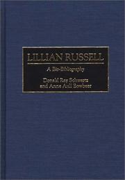 Cover of: Lillian Russell by Donald Ray Schwartz, Donald Ray Schwartz