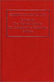 Cover of: Comecon Data 1989 (Comecon Data) | Vienna Institute for Comparative Economic Studies