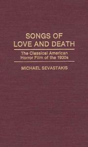 Cover of: Songs of love and death by Michael Sevastakis