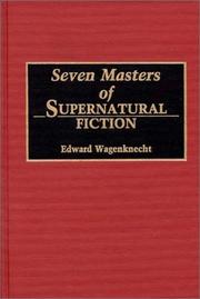 Cover of: Seven masters of supernatural fiction