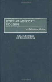 Cover of: Popular American Housing: A Reference Guide (American Popular Culture)