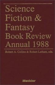 Cover of: Science Fiction and Fantasy Book Review Annual, 1988 (Science Fiction and Fantasy Book Review Annual) by 