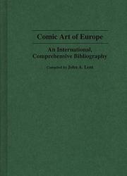 Cover of: Comic art of Europe: an international, comprehensive bibliography