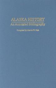 Cover of: Alaska History. An Annotated Bibliography