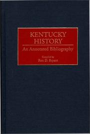 Cover of: Kentucky history by Ron D. Bryant