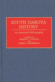 Cover of: South Dakota History by 