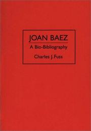 Cover of: Joan Baez: a bio-bibliography