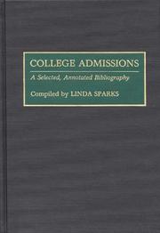 College admissions by Linda Sparks