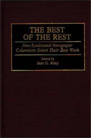 Cover of: The Best of the rest by edited by Sam G. Riley.