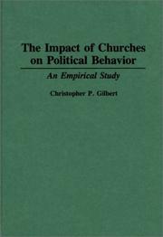 Cover of: The impact of churches on political behavior: an empirical study