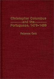 Cover of: Christopher Columbus and the Portuguese, 1476-1498
