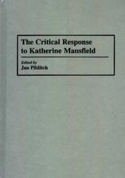 Cover of: The critical response to Katherine Mansfield