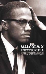 Cover of: The Malcolm X encyclopedia by edited by Robert L. Jenkins, co-edited by Mfanya Donald Tryman.