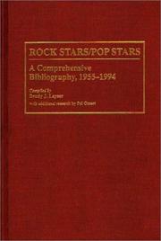 Cover of: Rock stars/pop stars by Brady J. Leyser