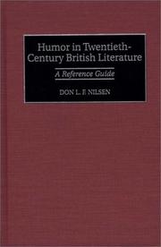 Cover of: Humor in twentieth-century British literature: a reference guide