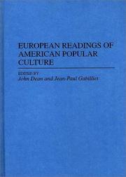 Cover of: European Readings of American Popular Culture: (Contributions to the Study of Popular Culture)