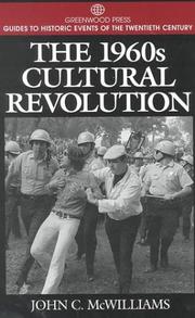 Cover of: The 1960s cultural revolution