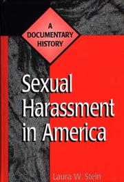 Cover of: Sexual harassment in America: a documentary history