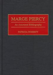 Cover of: Marge Piercy: an annotated bibliography