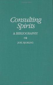 Cover of: Consulting spirits: a bibliography