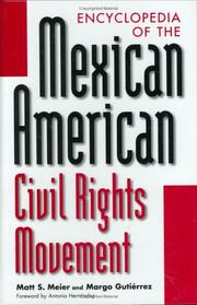 Cover of: Encyclopedia of the Mexican American civil rights movement