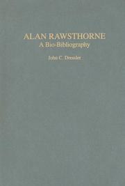 Cover of: Alan Rawsthorne: A Bio-Bibliography (Bio-Bibliographies in Music)