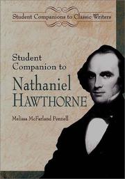 Cover of: Student companion to Nathaniel Hawthorne by Melissa McFarland Pennell