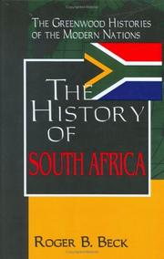 Cover of: The history of South Africa by Roger B. Beck