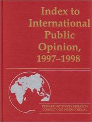 Cover of: Index to International Public Opinion, 1997-1998
