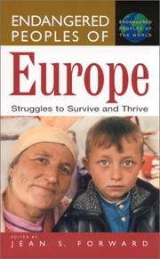 Cover of: Endangered Peoples of Europe by Jean S. Forward