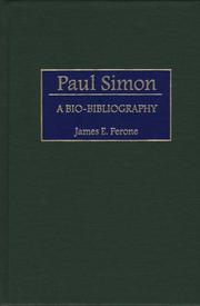 Cover of: Paul Simon | James E. Perone