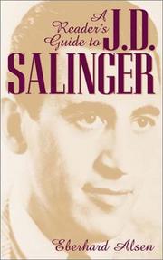 Cover of: A reader's guide to J.D. Salinger