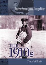 Cover of: The 1910s by David Blanke
