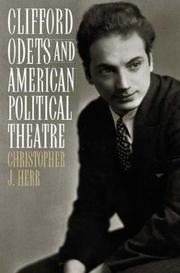 Cover of: Clifford Odets and American political theatre