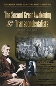 Cover of: The Second Great Awakening and the Transcendentalists (Greenwood Guides to Historic Events 1500-1900)