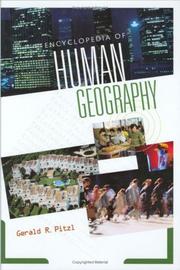 Cover of: Encyclopedia of Human Geography