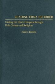 Reading Erna Brodber by June E. Roberts