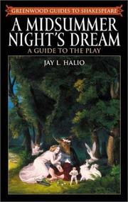 A midsummer night's dream by Halio, Jay L.