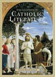 Cover of: Encyclopedia of Catholic Literature [Two Volumes] by Mary R. Reichardt