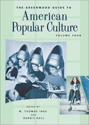 Cover of: The Greenwood guide to American popular culture by edited by M. Thomas Inge and Dennis Hall.