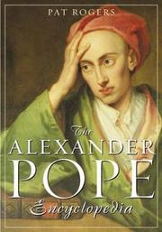 Cover of: The Alexander Pope encyclopedia